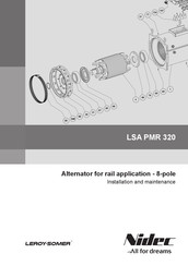 Leroy-Somer Nidec LSA PMR 320 Installation And Maintenance Manual