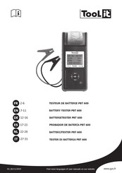 Tool it PBT 600 Manual
