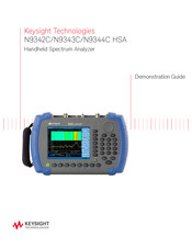 Keysight HSA N9342C Demonstration Manual
