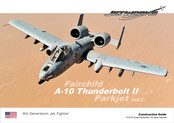 Jetworks Fairchild A-10 Thunderbolt II Parkjet mk2 Construction Manual