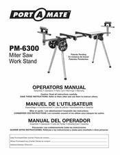 Portamate PM-6300 Operator's Manual