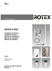 Daikin Rotex E-Pac DVCPLT 3H/X Installation Manual