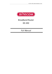Sitecom DC-202 Full Manual