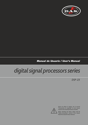 DAS DSP-23 User Manual