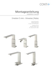 Conti+ Emotion 5 mm Installation Manual