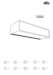 Frico AGS5500 Original Instructions Manual
