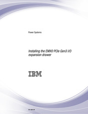 IBM EMX0 PCIe3 Installing