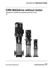 Grundfos CRN MAGdrive 5 Supplement To Installation And Operating Instructions