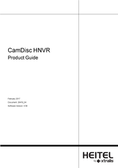 Xtralis HeiTel CamDisc HNVR Product Manual