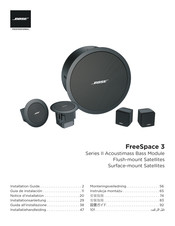 Bose Professional FreeSpace 3 Installation Manual