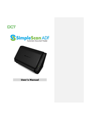 DCT SimpleScan ADF User Manual