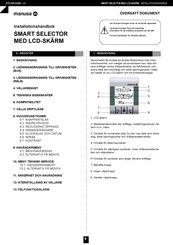 Manusa SMART SELECTOR WITH LCD Installation Manual