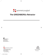 Symmetry Surgical GREENBERG Manual