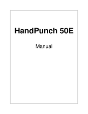 Recognition Systems HandPunch 50E Manual