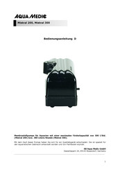 AquaMedic Mistral 200 Operation Manual