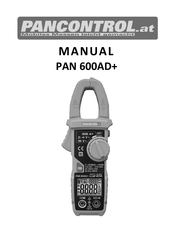 PANCONTROL PAN 600AD+ Manual