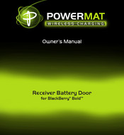 Powermat Receiver Case Owner's Manual