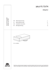 Jøtul FS 74 Installation Instructions Manual