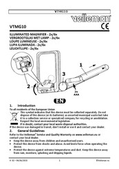 Velleman VTMG10 Quick Start Manual