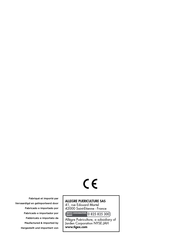 Tigex MiniChef Instructions For Use Manual
