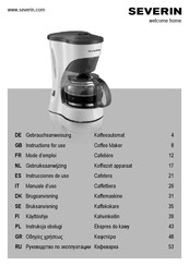 SEVERIN KA 4804 Instructions For Use Manual