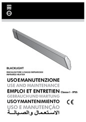 Mo-El BLACKLIGHT Series Use And Maintenance