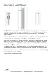 TH COMMUNICATIONS DoorProtect User Manual