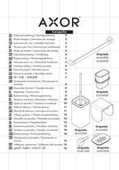 Hansgrohe Axor Urquiola 42434 Series Instructions For Use/Assembly Instructions