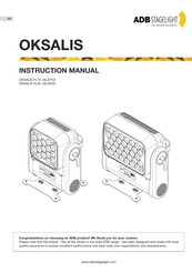 ADB Stagelight OKSALIS Series Instruction Manual