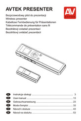 Avtek PRESENTER User Manual