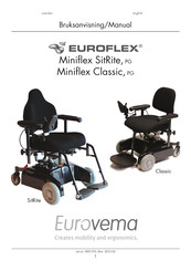 Eurovema Euroflex Miniflex SitRite Manual
