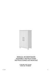 Manhattan Comfort BST 08-06 Assembly Instructions Manual