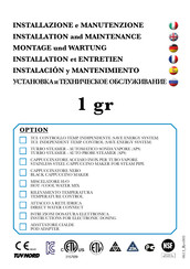 Rosito BisanI Synchro One Group Installation And Maintenance Manual