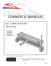 Brinly SATY-40 BH Owner's Manual