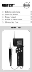 BEHA UNITEST Polaris 3 plus Instruction Manual