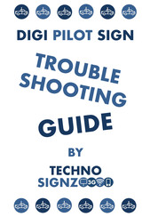 Techno Signz Digi Pilot Sign Troubleshooting Manual