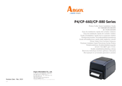 Sato Argox P4 Series Quick Installation Manual