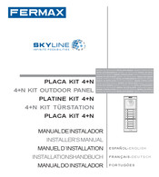 Fermax SKYLINE 4+N KIT Installer Manual