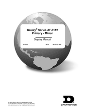 Daktronics Galaxy AF-3112 Primary Series Manual