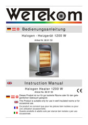 Wetekom 86 81 50 Instruction Manual