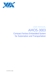 VIA Technologies AMOS-3003 User Manual