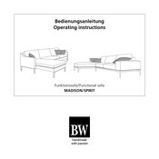 BW SPIRIT Operating Instructions Manual