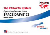 PARAVAN SPACE DRIVE II Operating Instructions Manual
