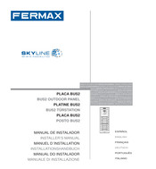Fermax SKYLINE Series Installer Manual