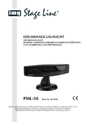IMG STAGELINE PML-50 Instruction Manual