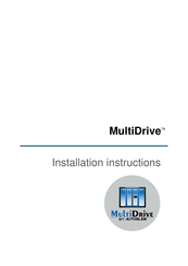 Autoslide MultiDrive Installation Instructions Manual
