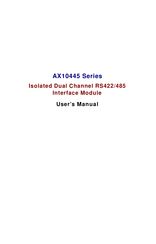 AXIOMTEK AX10445B User Manual