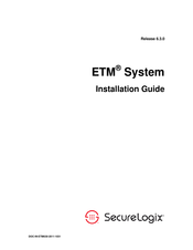 SecureLogix ETM System Installation Manual
