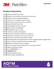 3M Petrifilm 6408 Product Instructions