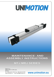 Unimotion MTJ ECO 40 L Maintenance- And Assembly Instructions